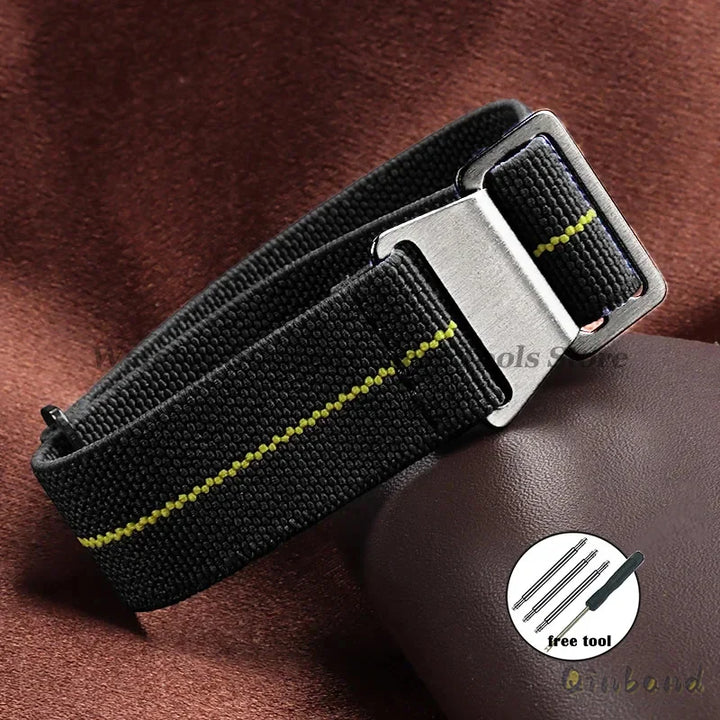 Elastic Nylon Watch Strap 18/20/22mm (Sport Band)
