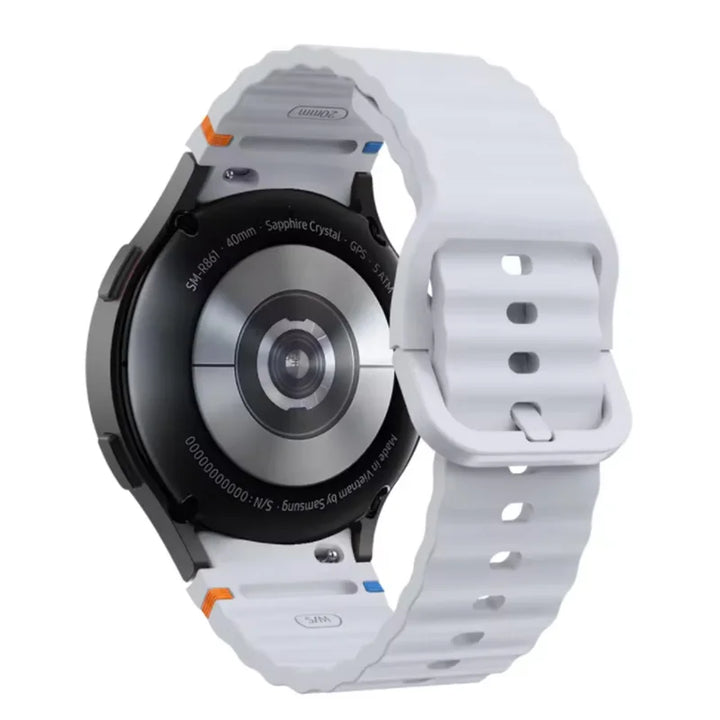 Silicone Samsung Galaxy Watch Band 40–47mm for Series 4–7 & Classic/Pro