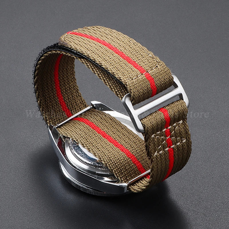 Nylon Canvas Watch Strap – 20/22mm, Tudor & Seiko, Military Style