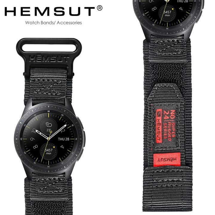 HEMSUT Nylon Military Sport Band for Huawei (20-22mm)