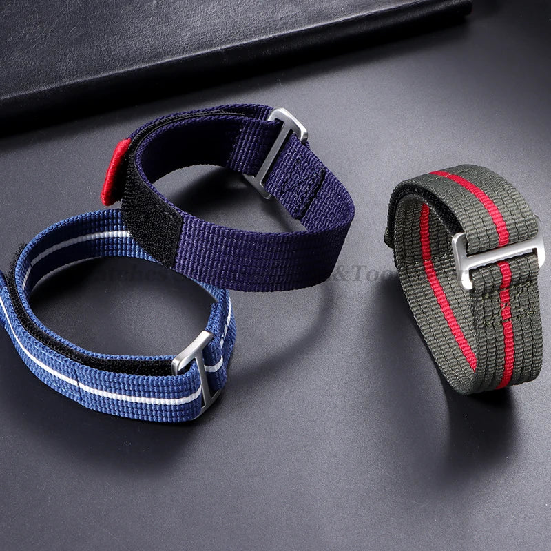Nylon Military Sport Watch Strap (20mm/22mm)