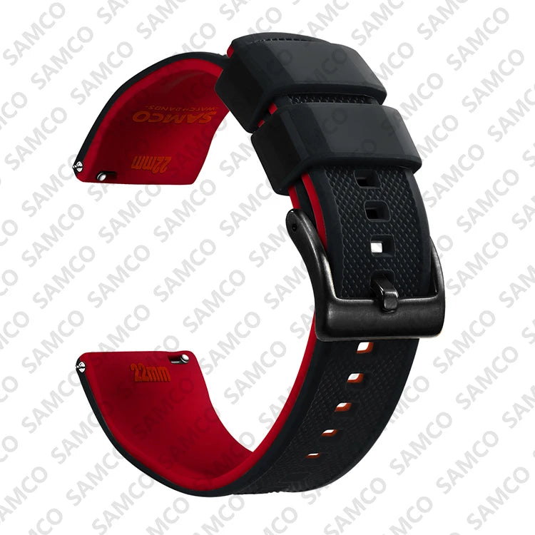 Premium Silicone Quick-Release Watch Band 18/20/22mm