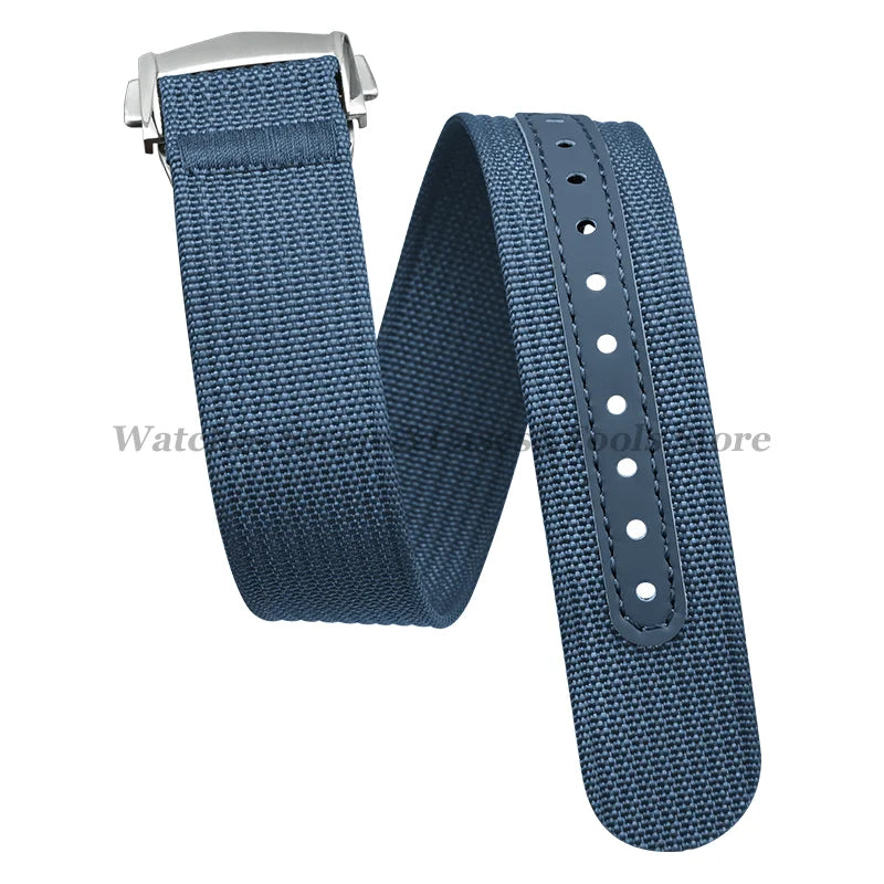 Canvas Nylon Watch Strap – 20-22mm Waterproof