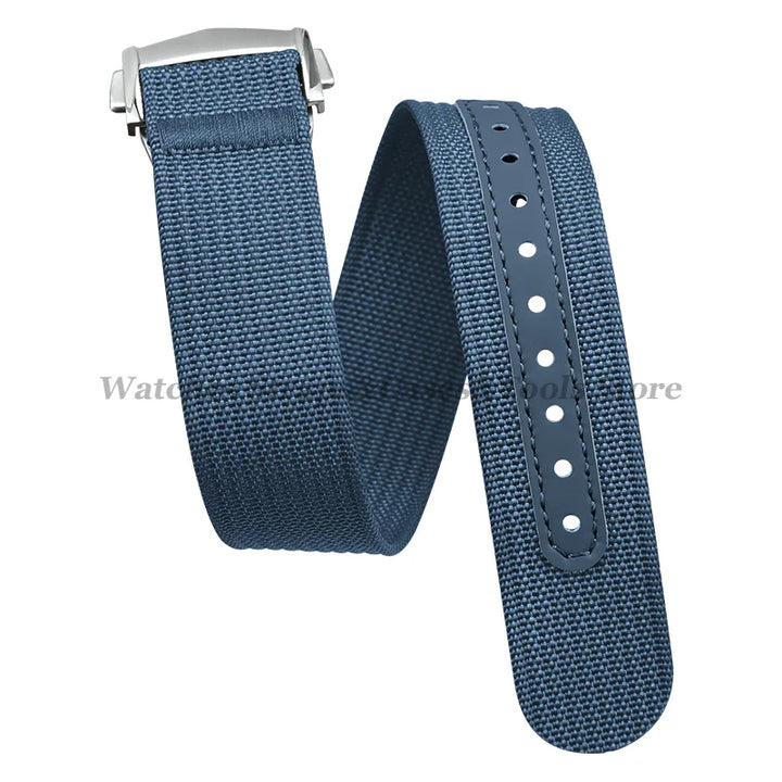 Canvas Nylon Watch Strap – 20-22mm Waterproof