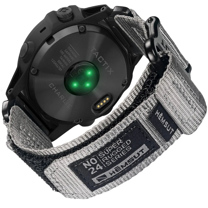 Garmin Quickfit Nylon Watch Band (20-26mm) – Fenix, Forerunner, Epix, Marq, Tactix