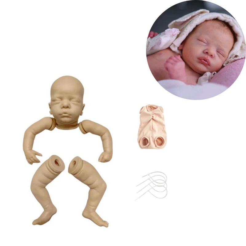 19″ Romy Reborn Baby Doll Kit – Blank Unpainted DIY Parts