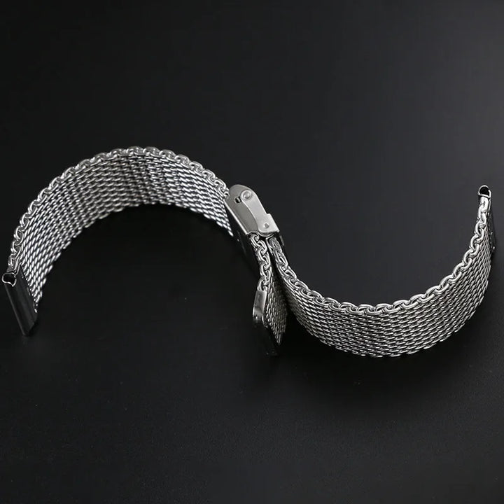 1.0mm/0.6mm Mesh Milanese Stainless Steel Watch Strap – Universal (8-24mm)