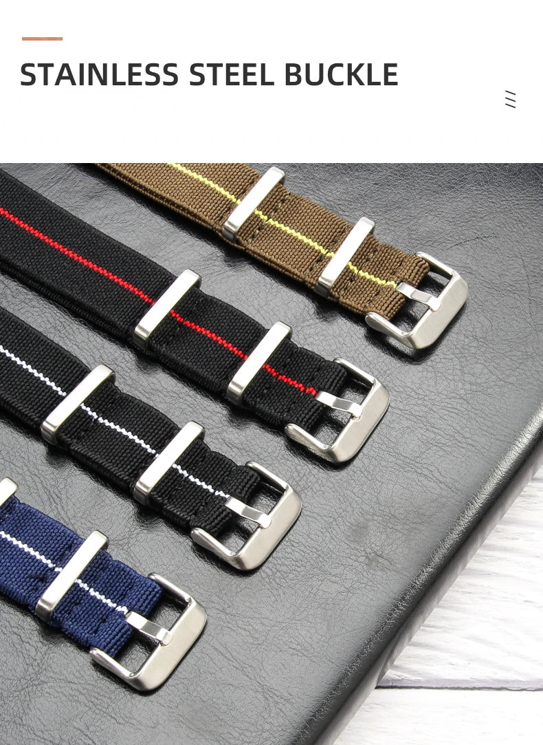 NATO Nylon Strap 20/22mm (French Army)