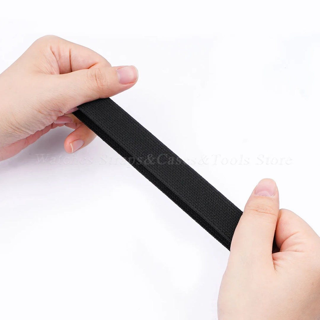 18mm 20mm 22mm Parachute Elastic Nylon Watch Strap for Omega Men Outdoors Sport Army Military Wrist Strap Bracelet Accessories