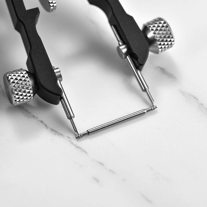 Stainless Steel Watch Spring Bar Pliers & Tweezer Tool Kit
