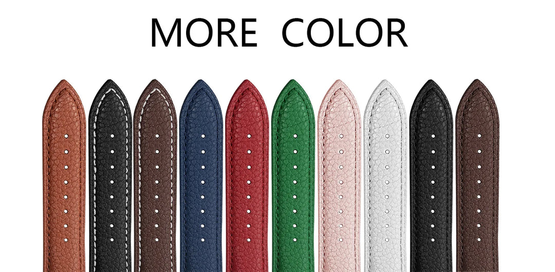 SAMCO Leather Watch Band 12–24mm (With Tool)