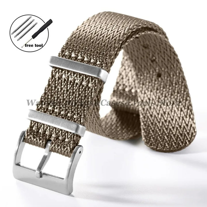 Military Nylon Watch Strap – 18-22mm