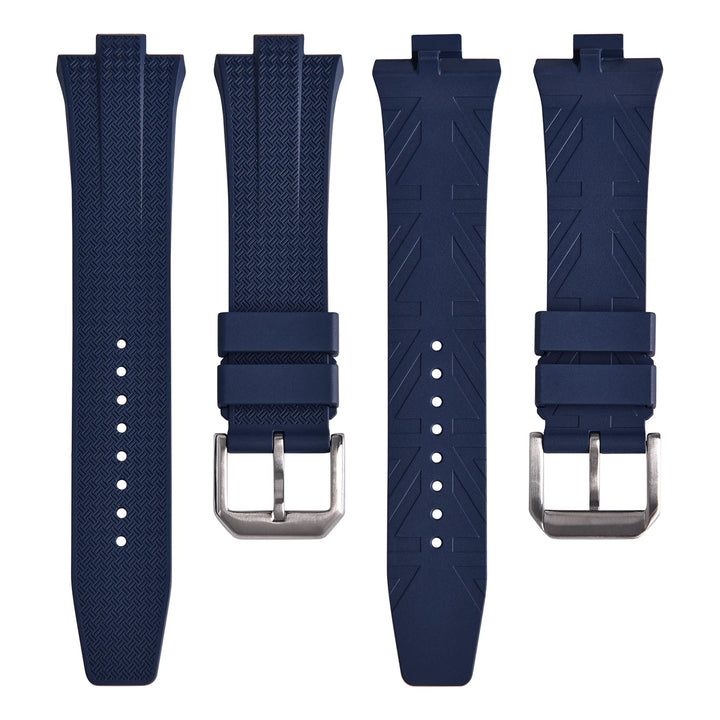 FKM Fluoro Rubber Watch Strap – Quick-Release, Convex End for Citizen NJ0150/NJ0151 ME Series