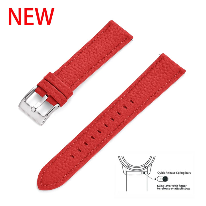 High Quality 20mm 22mm Waterproof Sailcloth Watch Strap Two-Sided Nylon Leather Watchband Quick Release Band Sport Belt For Men