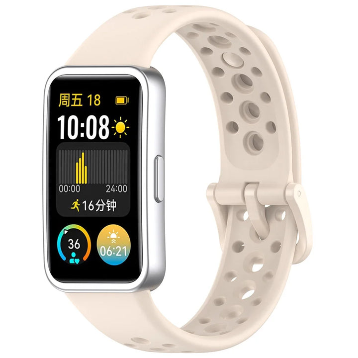 Sport Silicone Strap for Huawei Band 8-10 NFC