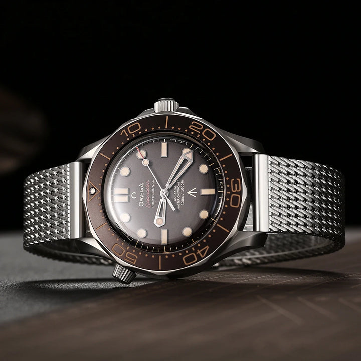 Luxury 316L Stainless Steel Brushed Watch Band, Milanese Mesh Watch Strap, For Rolex IWC OMEGA Watch Accessories