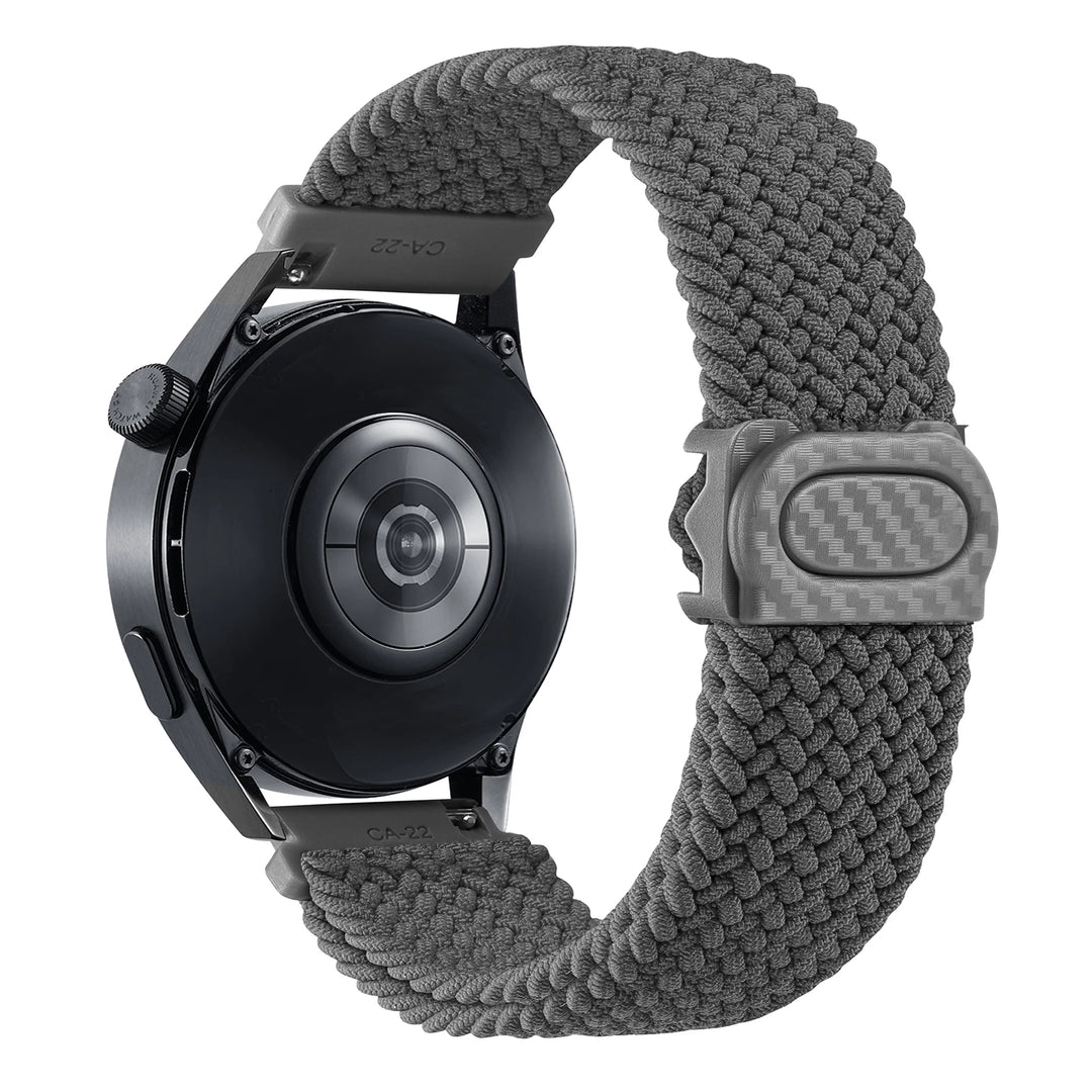 Nylon Braided Loop Watch Strap 20-22mm for Samsung Galaxy Watch & Huawei GT Series