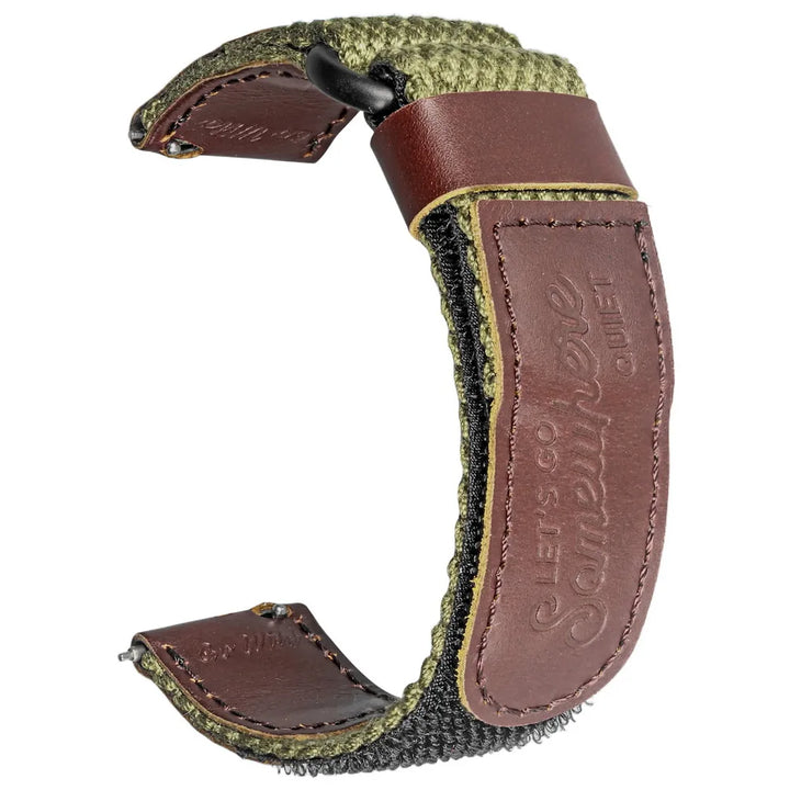 HEMSUT Nylon Quick-Release Watch Strap – 20/22mm Military Style for OMEGA