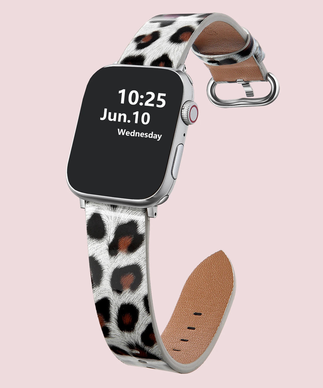 Leopard Print Apple Watch Band (38–49mm)