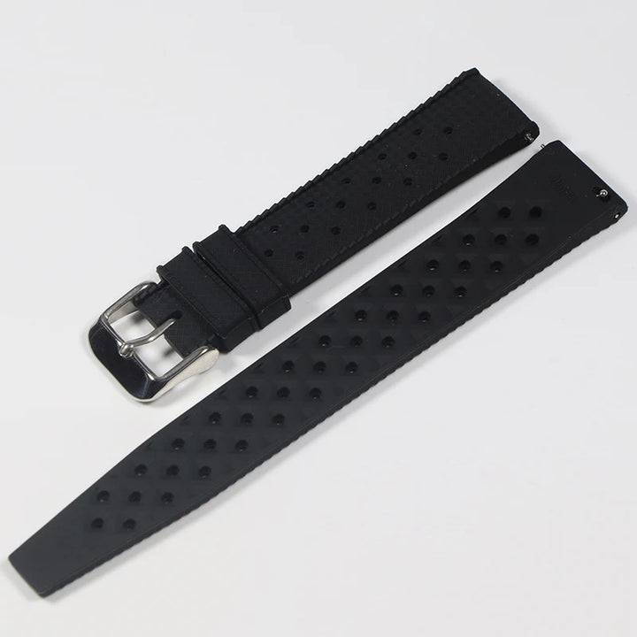 Tropical Rubber Quick-Release Watch Strap – 18–22mm