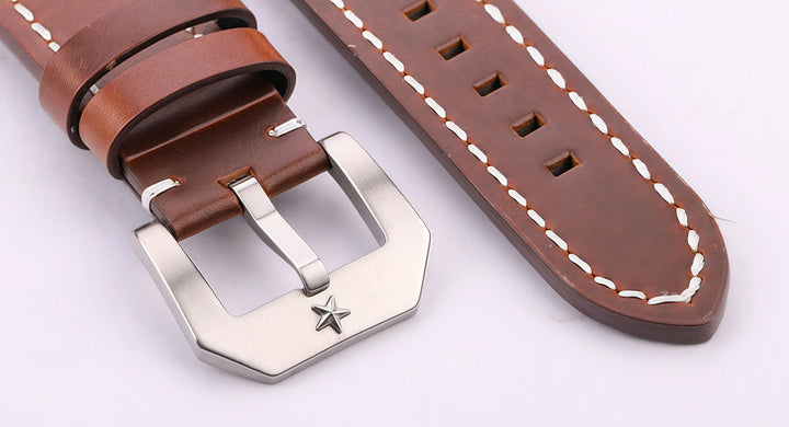22mm Stainless Steel Watch Buckle – Brushed Silver