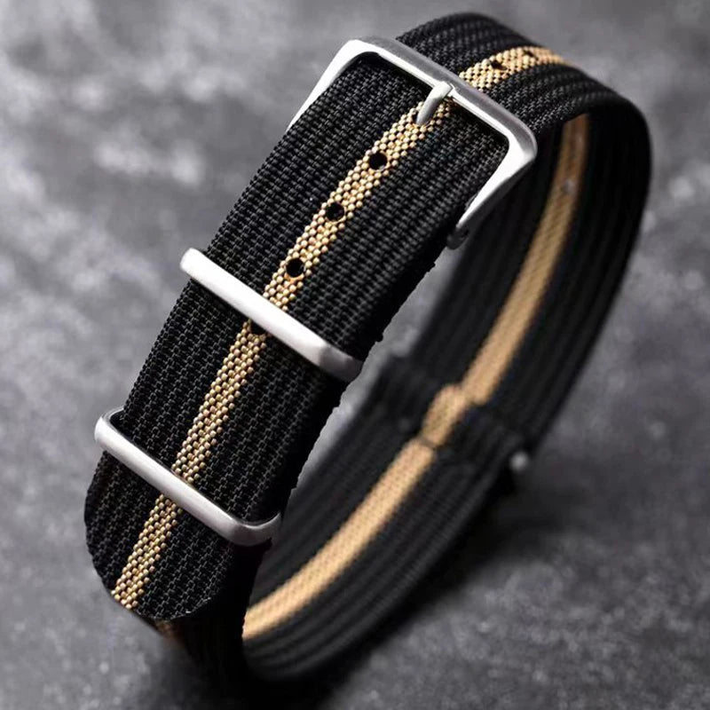 Premium Nylon Watch Band 18–22mm