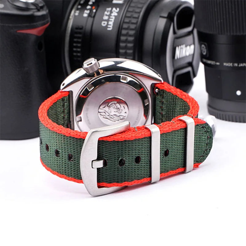 Nylon Strap Watch Band for Huawei Watch3 Pro GT2 Wristband for Samsung Galaxy Watch 4 Quick Release 18mm 20mm 22mm 24mm Strap