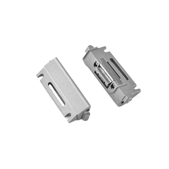 Perfect fit Adapter Connrctor for Cartier Santos Watch Leather Band 18.5MM 21MM Quick Release Strap Titanium steel Metal inserts