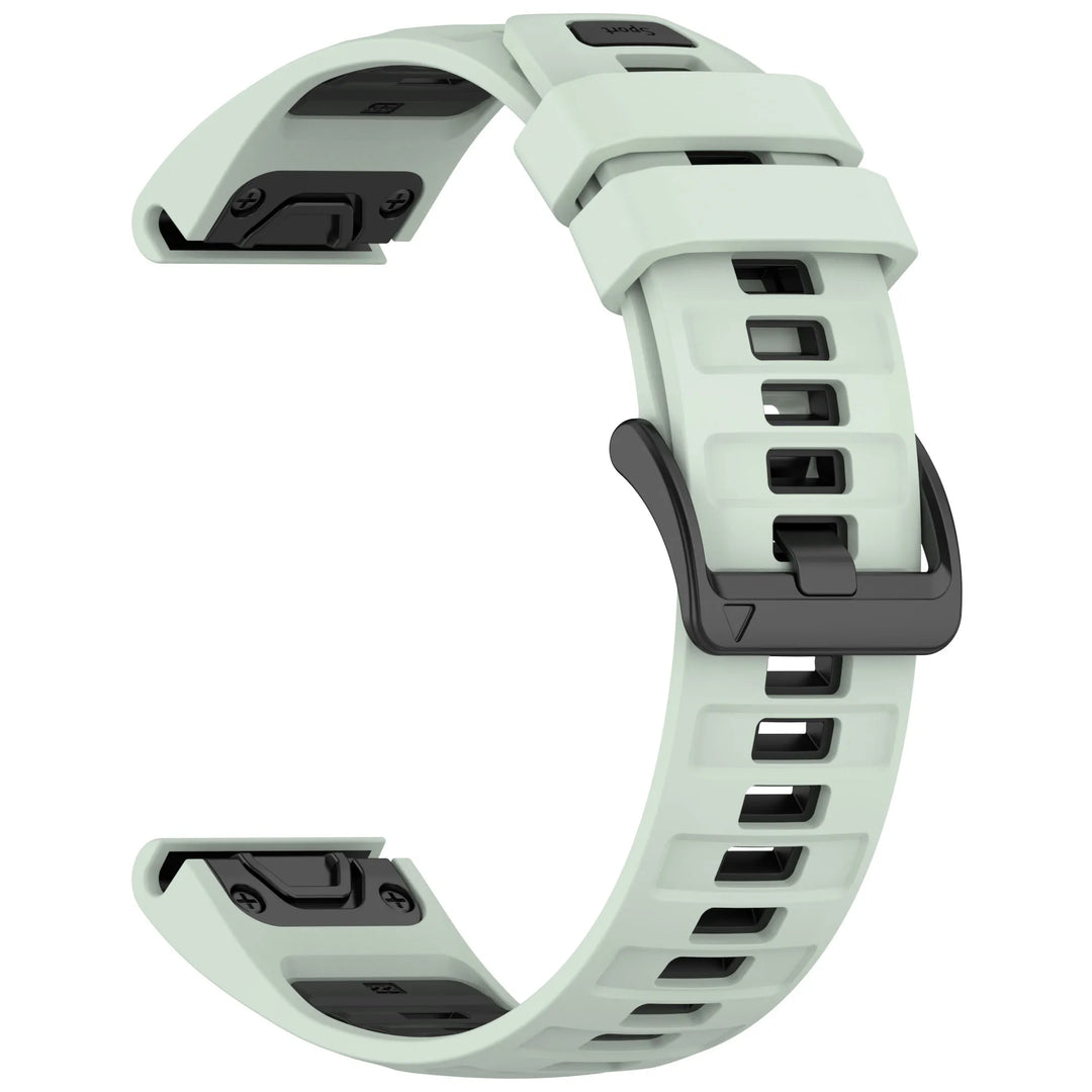 EasyFit Silicone Watch Strap 20/22/26mm for Garmin Fenix 5–8 Series