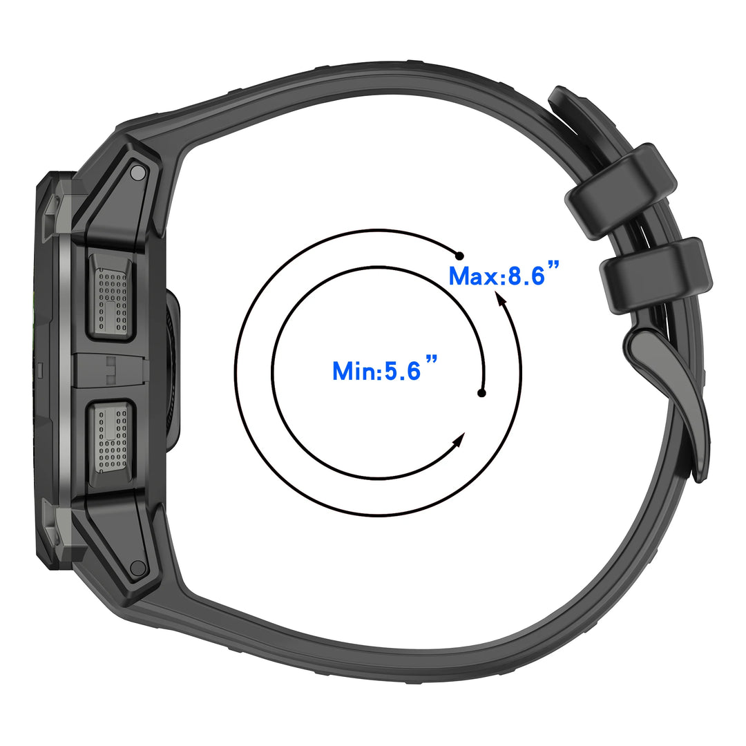 Silicone Watch Strap – 45-50mm for Garmin Instinct Series