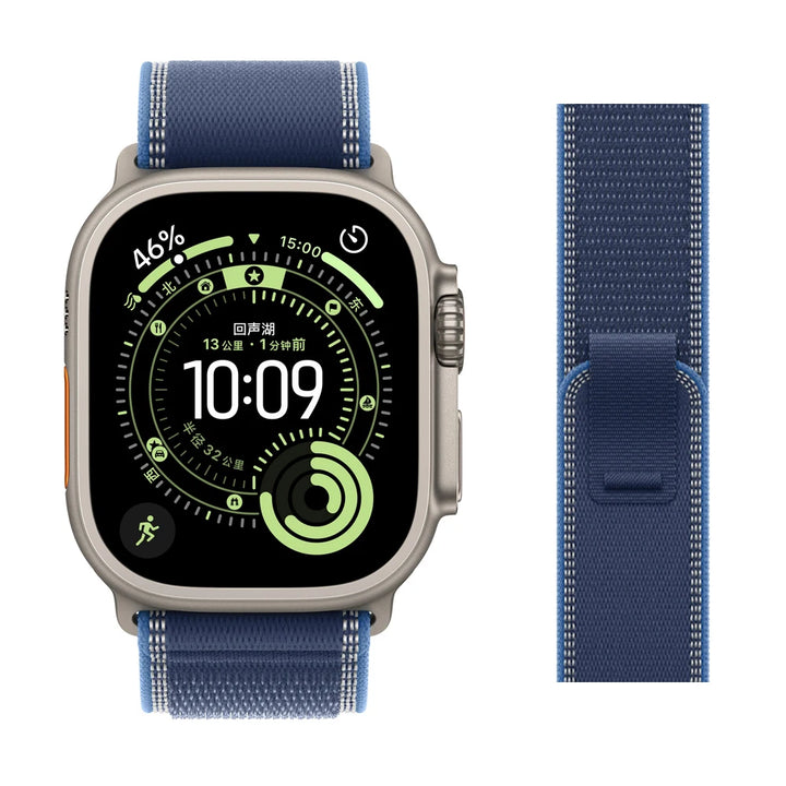 Alpine Loop for Apple Watch Ultra 3 Band 49mm 44mm 45mm 46mm 41mm 42mm Nylon Trail bracelet correa Series 11 10 9 8 7 6 se Strap
