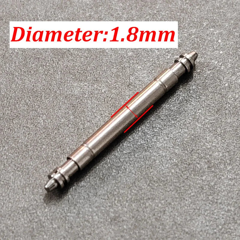 Fat Strong Spring Bars for Rolex – 316L Stainless Steel, 1.5–2.0mm Diameter