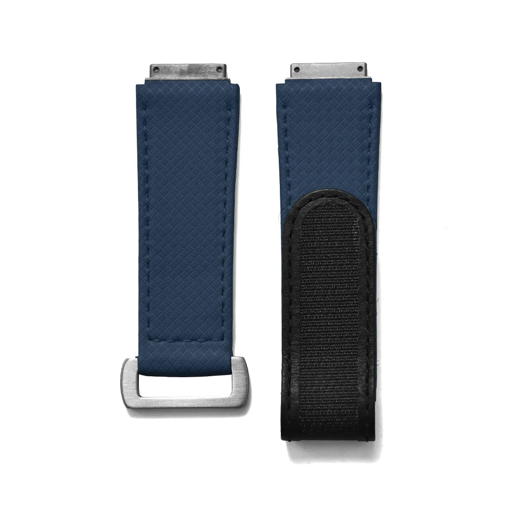 JUELONG For Richard Mille Elastic Nylon RM67 Model Fluorine Rubber Watch Band Men Ustomized FKM Sailcloth Rubber Strap Replace