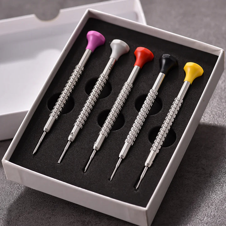 Precision Screwdriver Set 0.8-1.6mm for Watch & Jewelry Repair