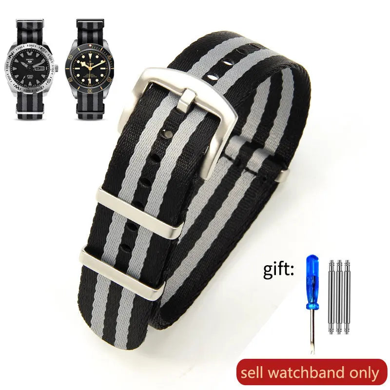 Breathable Nylon NATO Strap 20/22mm