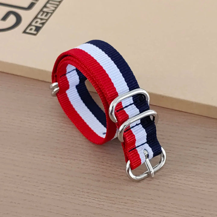 Nylon Military Watch Band 18–24mm