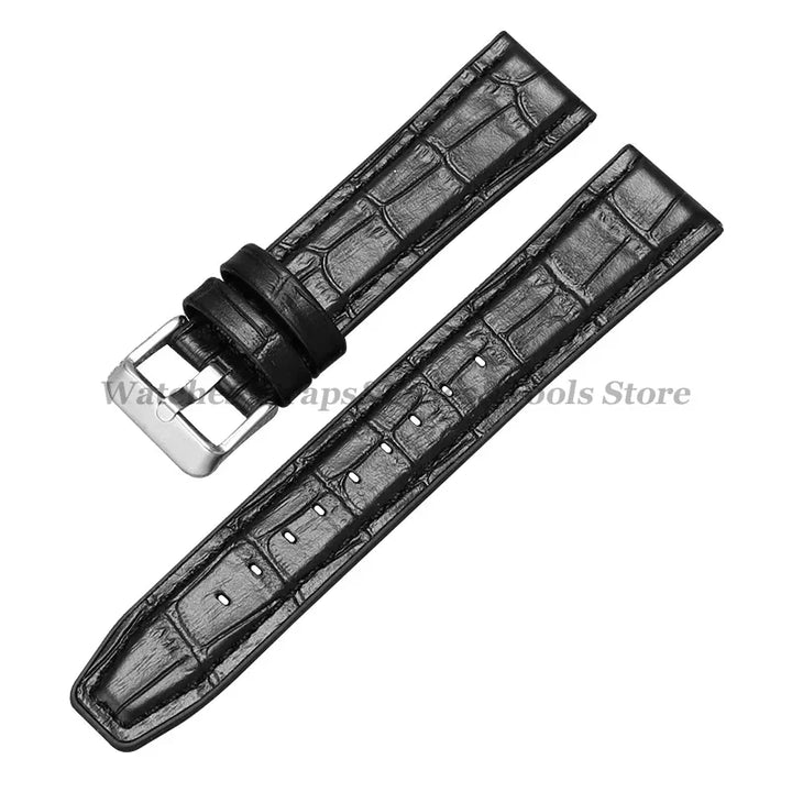 Silicone & Leather Watch Strap for Huawei & Samsung – 18–46mm