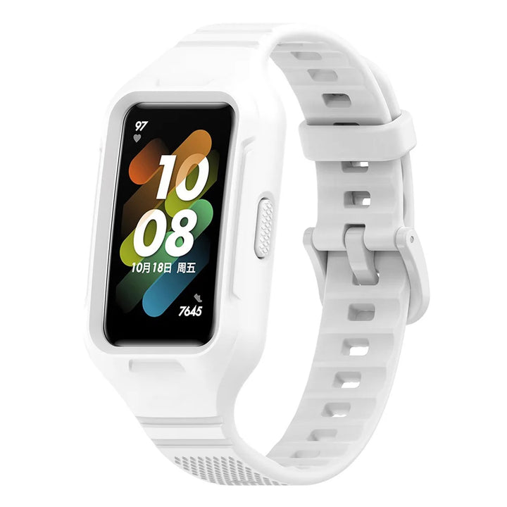 Integrated Silicone Strap & Case for Huawei Band 6-9 & Honor Band 6-7