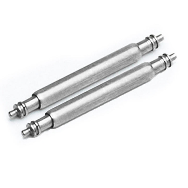 Stainless Steel Spring Bar Pins for Watch Bands (16–24mm, 2mm)