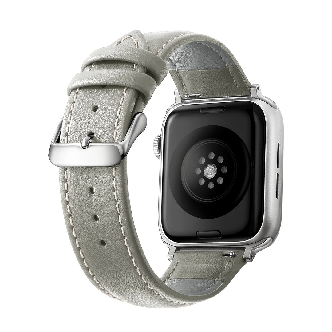 Genuine Leather Apple Watch Band 40–49mm for iWatch Series 3–8 & Ultra