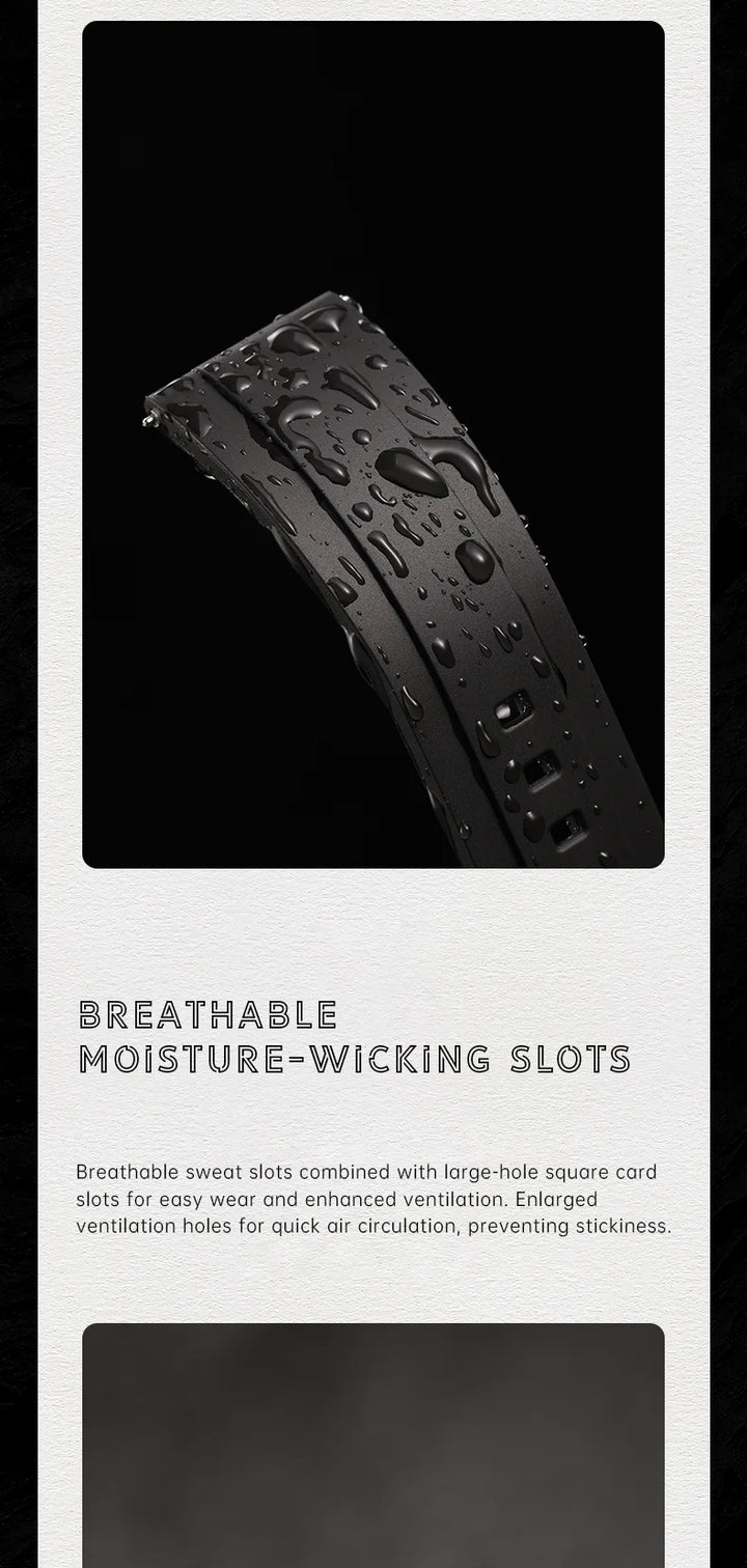 Quick Release Rubber Watch Strap 19mm 20mm 21mm 22mm 23mm 24mm Accessories Smart Watch Band For ROLEX IWC OMEGA Bracelet