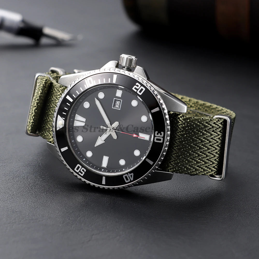 Nylon Military Watch Strap (18–22mm) – Unisex