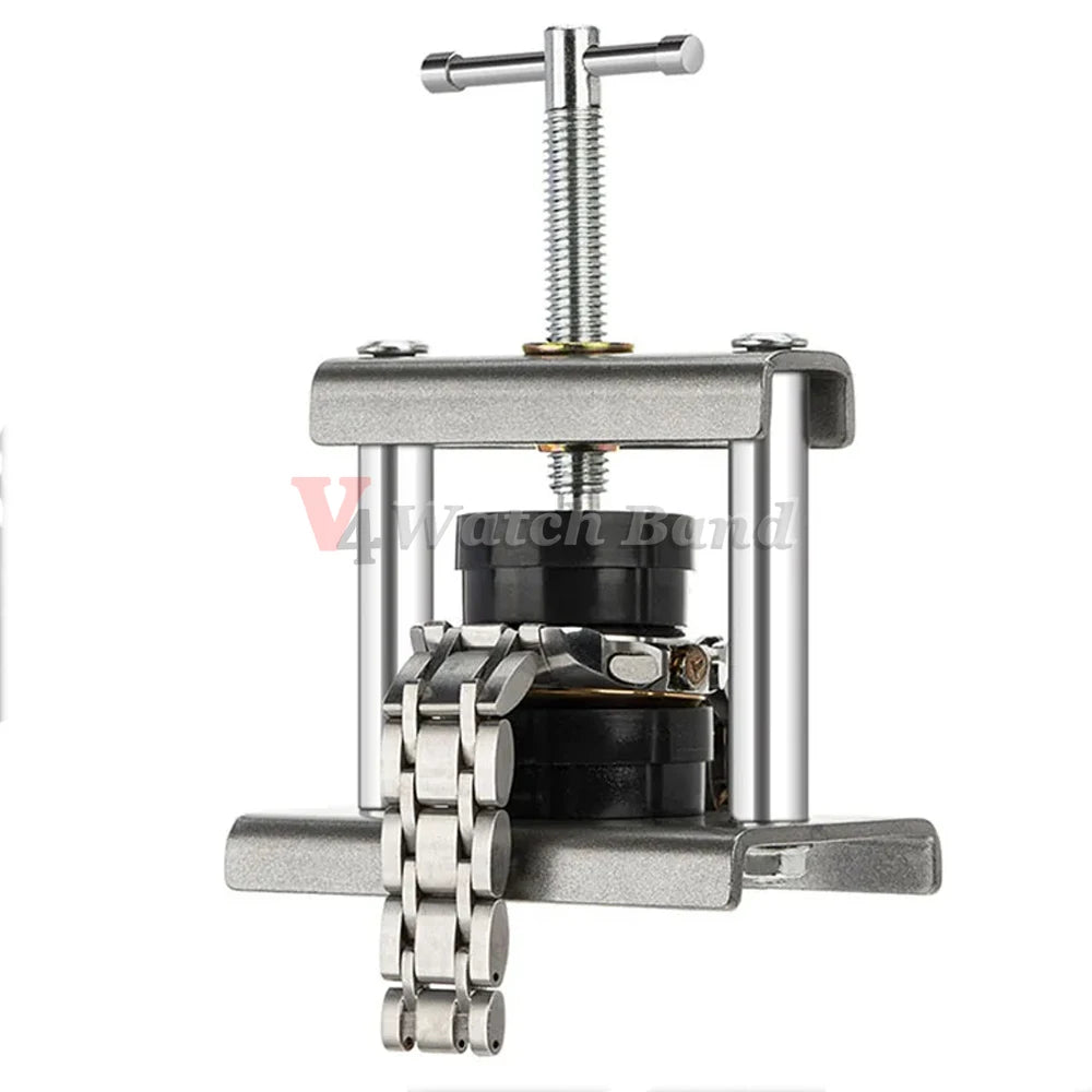 Watch Back Case Presser Closing Professional Metal Capping Machine Watch Press Set for Change Battery Watchmaker Maintenance Kit