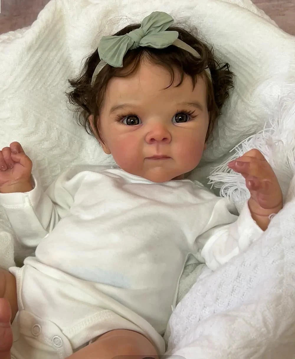 18″ Bettie Lifelike Reborn Baby Doll – Soft Body Vinyl with 3D Painted Skin
