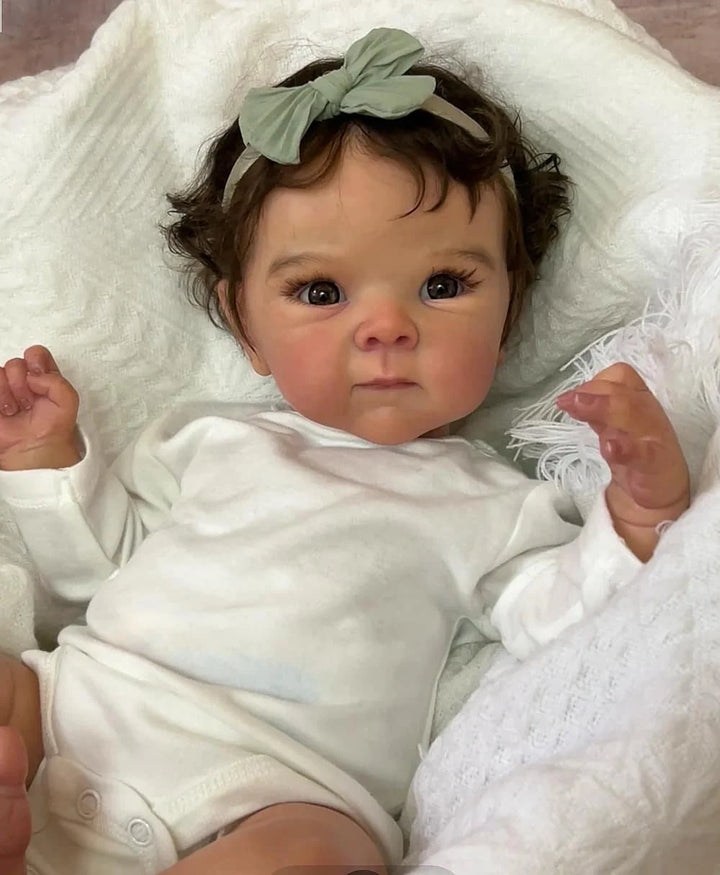 18″ Bettie Lifelike Reborn Baby Doll – Soft Body Vinyl with 3D Painted Skin