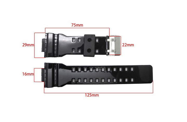 Replacement Watch Strap for Casio G-Shock GA/GD Series (16mm)