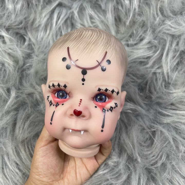 18″ Painted Bettie Reborn Doll Kit – Vinyl DIY Halloween Series