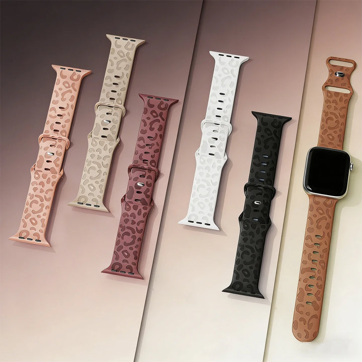 Straps For Apple Watch Band 45mm 44mm 46mm 42mm 41mm 40mm 49mm Engraved correa bracelet iwatch series 11 10 9 8 7 SE 6 5 Ultra 3