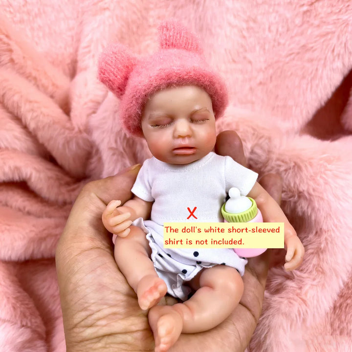 6" Mini Silicone Loulou Reborn Baby Doll