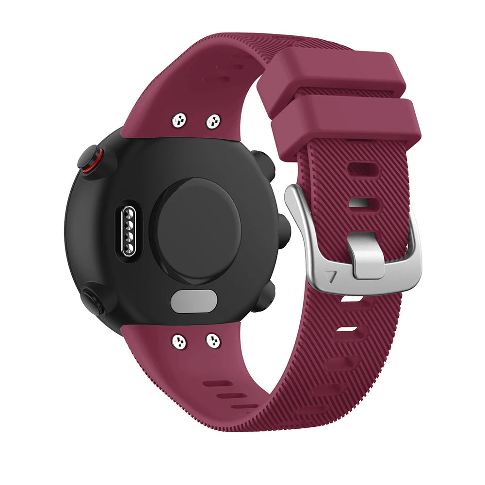 Silicone Replacement Strap for Garmin Forerunner 45/45S & Swim 2